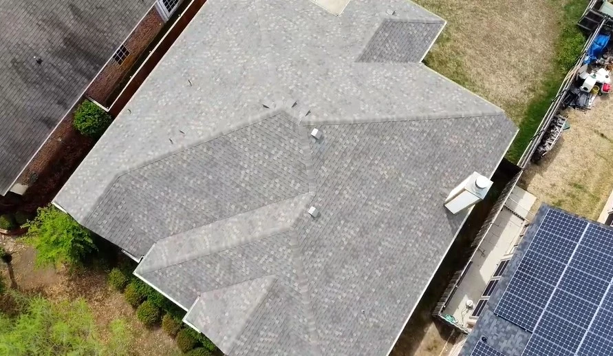 Completed luxury roof in Westlake TX