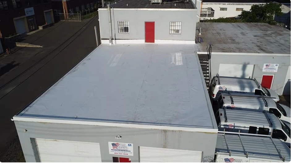 Completed roofing project — Roanoke Roofing Pros